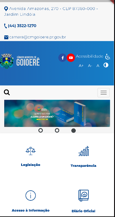 CM Goioere - conteudo legislativo