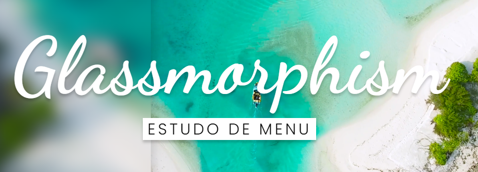Icone do Glassmorphism Menu
